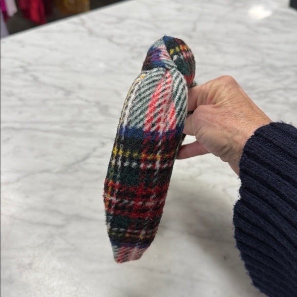 Lele Sadoughi NWOT Flannel Tartan Plaid Headband main image 4